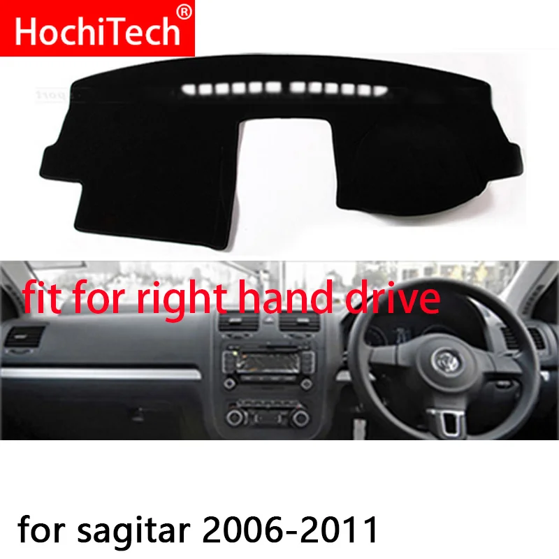 

For Volkswagen Sagitar 2006-2011 Right and Left Hand Drive Car Dashboard Covers Mat Shade Cushion Pad Carpets Accessories