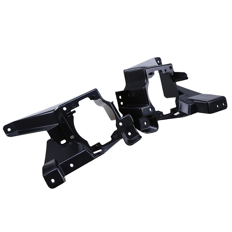 

POSSBAY 2x Black Front Bumper Fog Light Lamp Bracket for Ford Fusion 2013-2016 Pre-facelift Car Lights Holder Adapter Base