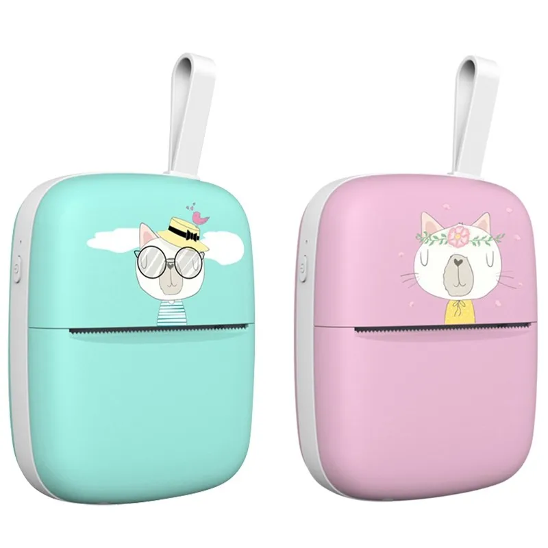 

Mini IOS Printers Bluetooth Photo Printer Printing Thermal Android Printer Pocket Wireless Photo Portable Printer Photo Pocket P