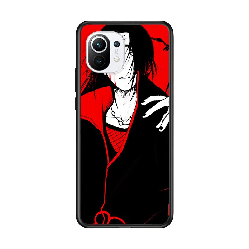 

Ninja Anime Akatsuki for Xiaomi Mi 11 10T Note 10 Ultra 5G 9 9T SE 8 A3 A2 A1 6X Pro Play F1 Lite 5G Black Phone Case