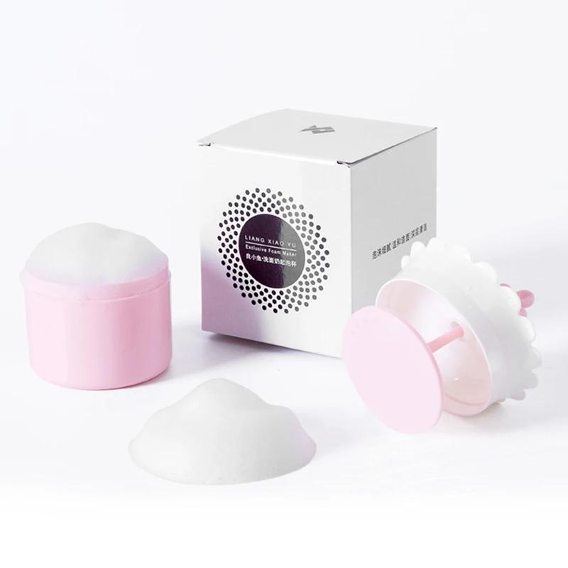 Портативный пенообразующий аппарат для очищения лица пенная чашка пятилистный