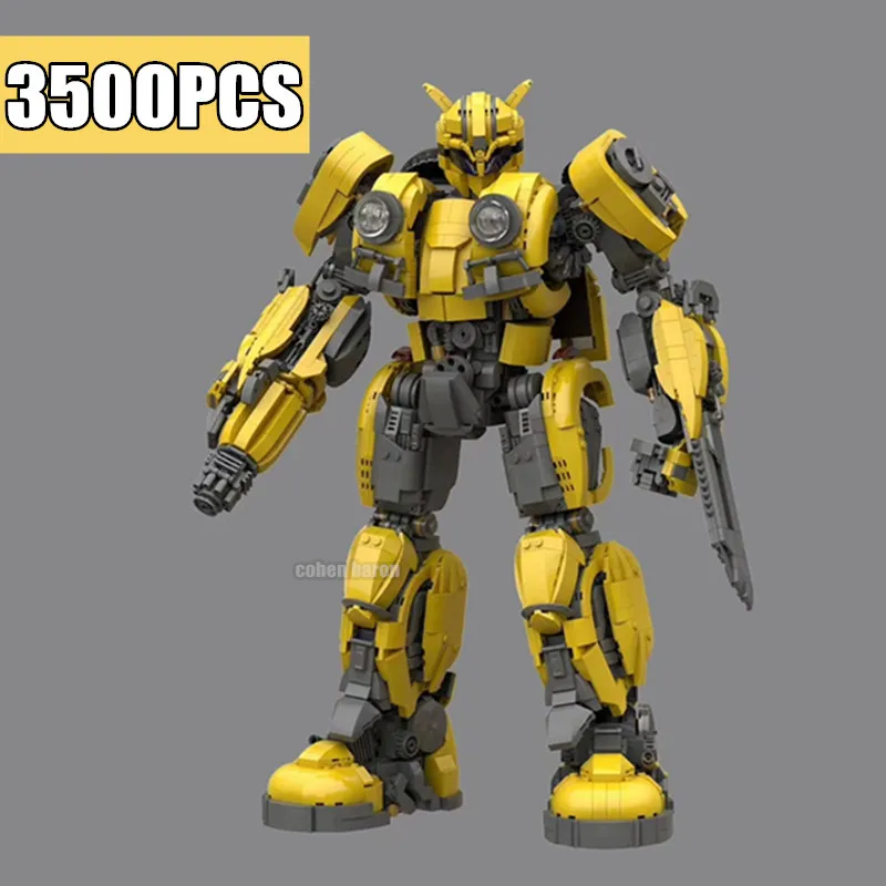 Высокотехнологичный Новый 3500 шт. супер робот-трансформер Optimus деформация главные