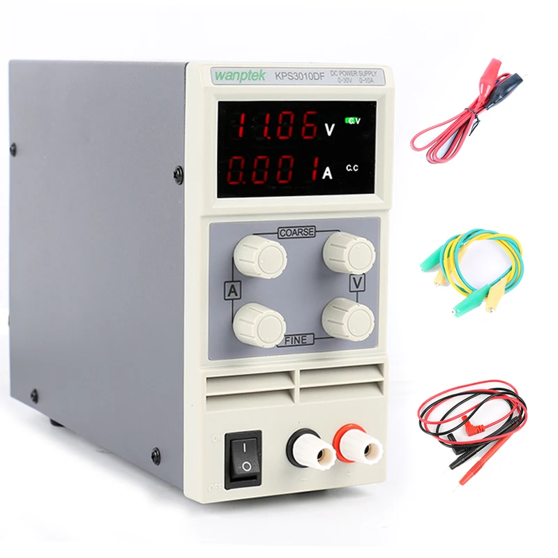Высокоточный регулируемый светодиодный дисплей KPS3010D 3010DF функция защиты