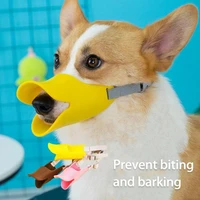 new new dog muzzle silicone duck muzzle mask for dogs anti bite stop barking pet mouth muzzles pet accessories