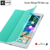 for ipad 9 7 inch 2017 a1822 a1823 2018 a1893 a1954 case auto sleepwake up flip pu leather cover smart stand holder folio case