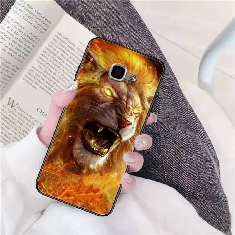 

FHNBLJ Animals The lion Phone Case for Samsung A30s 51 5 71 70 40 10 20 s 31 A7 A8 2018