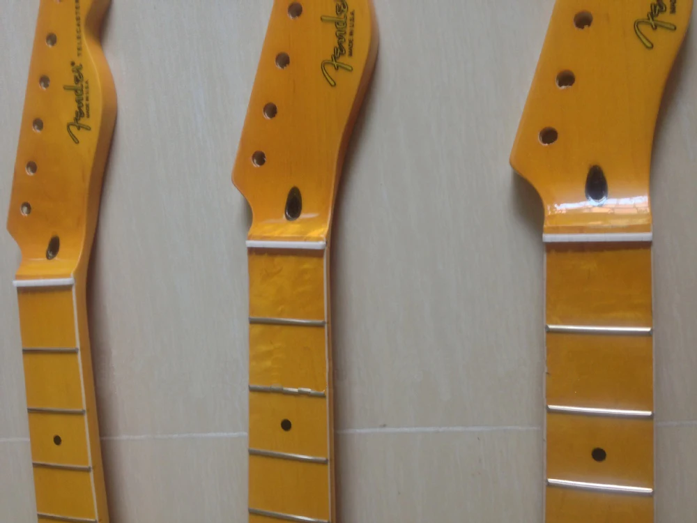 

Free shipping new telecaste-r tl tele electric guitar neck in maple wood 22 fret