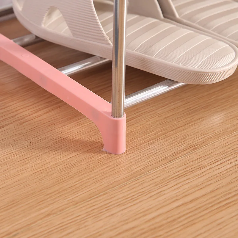 

Simple Multi Layer Shoe Rack Stainless Steel Easy Yo Assemble Storage Shoe Cabinet Shoe Rack Hanger Household Storage Accessorie