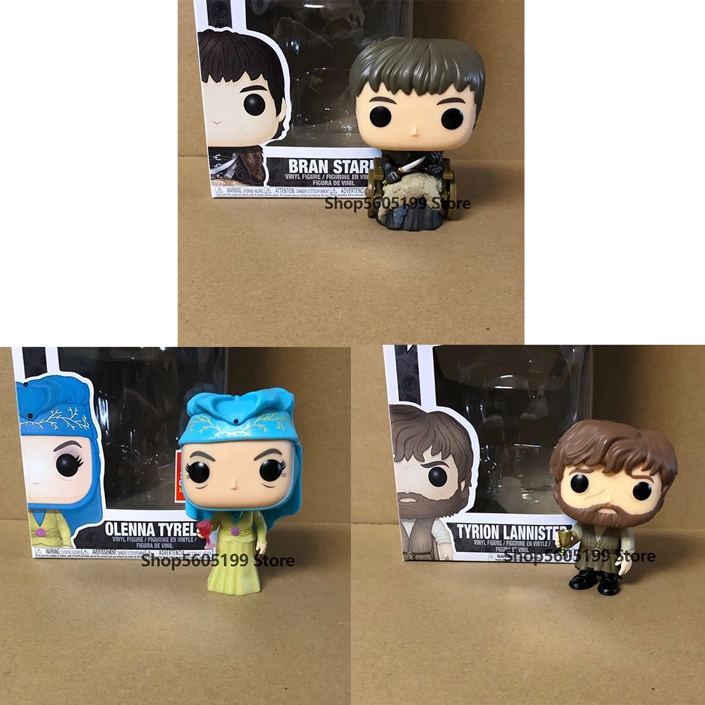 Поп Бран Старк оленна Тирелл Тирион Ланнистер ПВХ с коробкой экшн фигурка