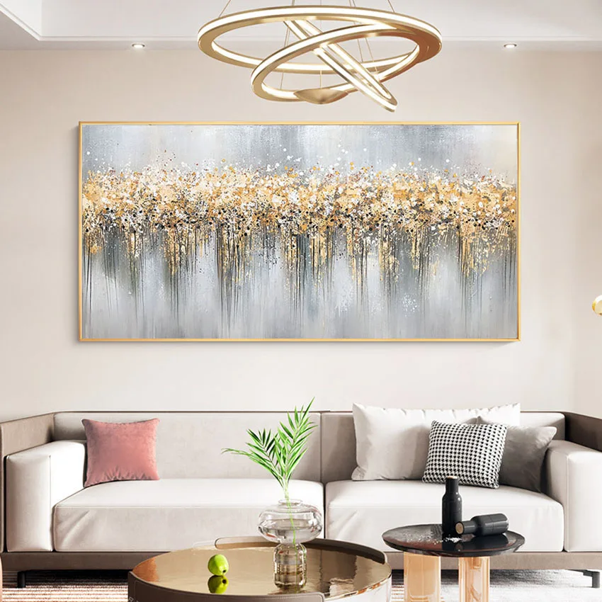 Абстрактное изображение на холсте настенные постеры для украшения дома ручная