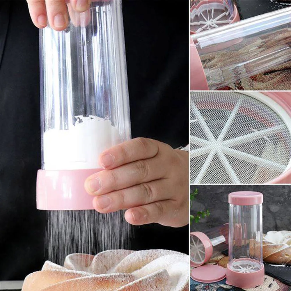 Экологическое пластиковое сито для муки 1 шт. выпечки инструменты украшения