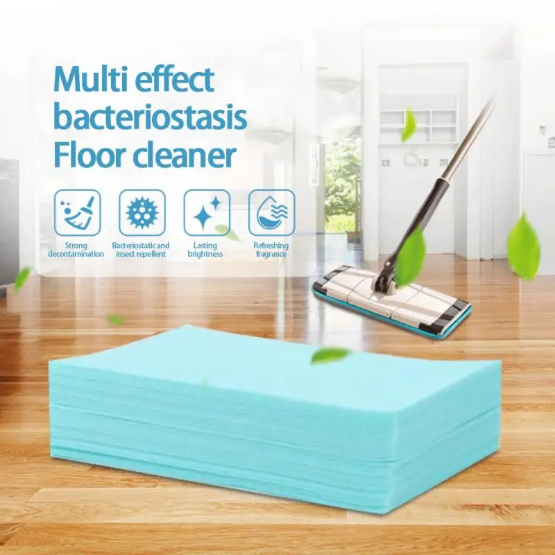 

Floor Cleaning Slice 30 Pcs Floor Cleaning Dissolvable Paper Cleaner Portable Remove Dust Dirt For Household Kitchen Bathroom