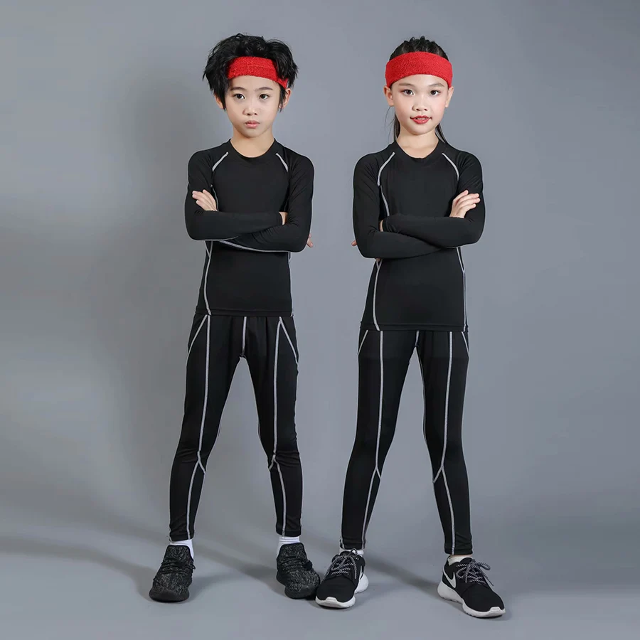 Детские спортивные комплекты лыжное термобелье для мальчиков детское нижнее