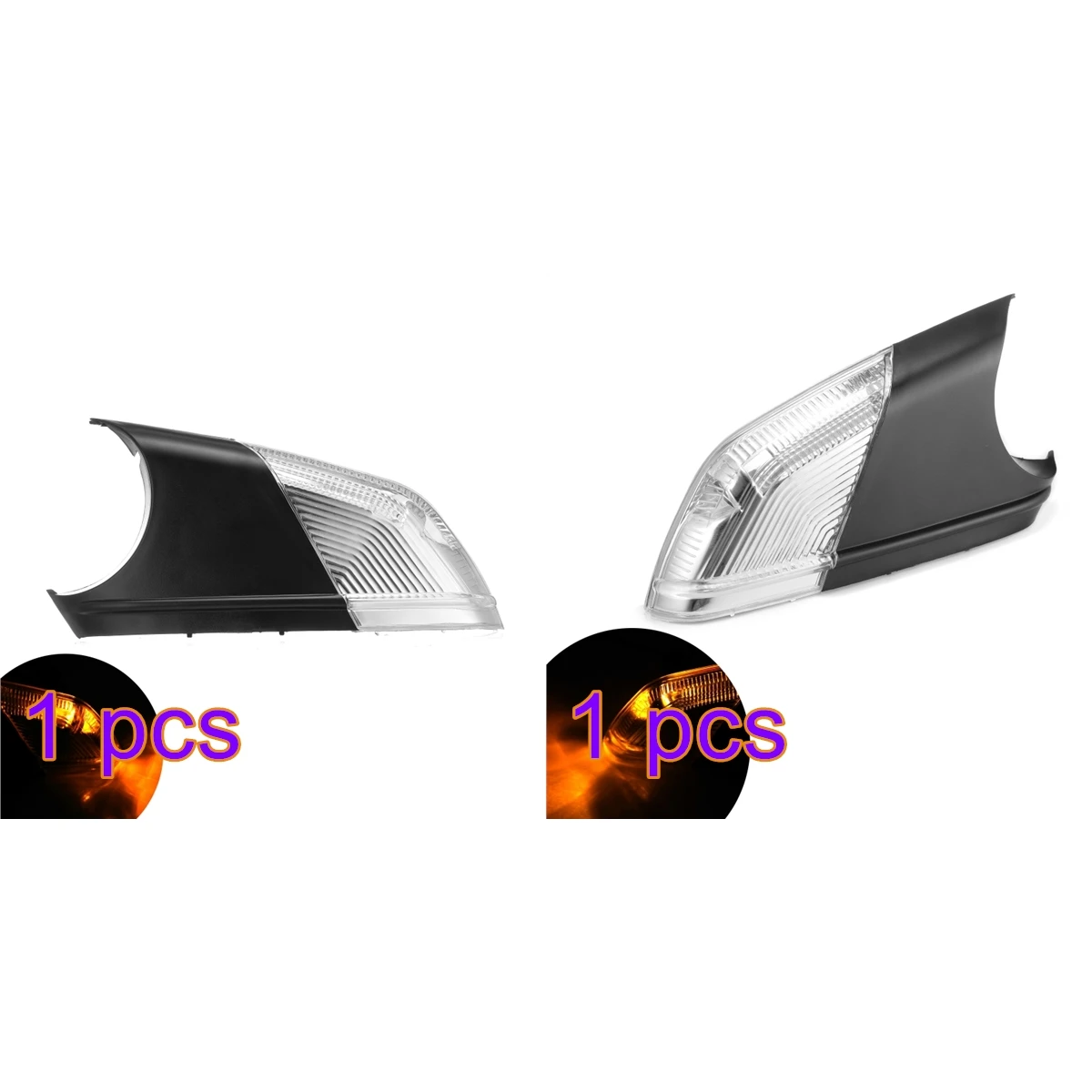 

For VW Polo mk4 FL 2005-2009 Car Style Rear View Mirror Turn Signal Light Indicator Led For Skoda Octavia 2006-2010