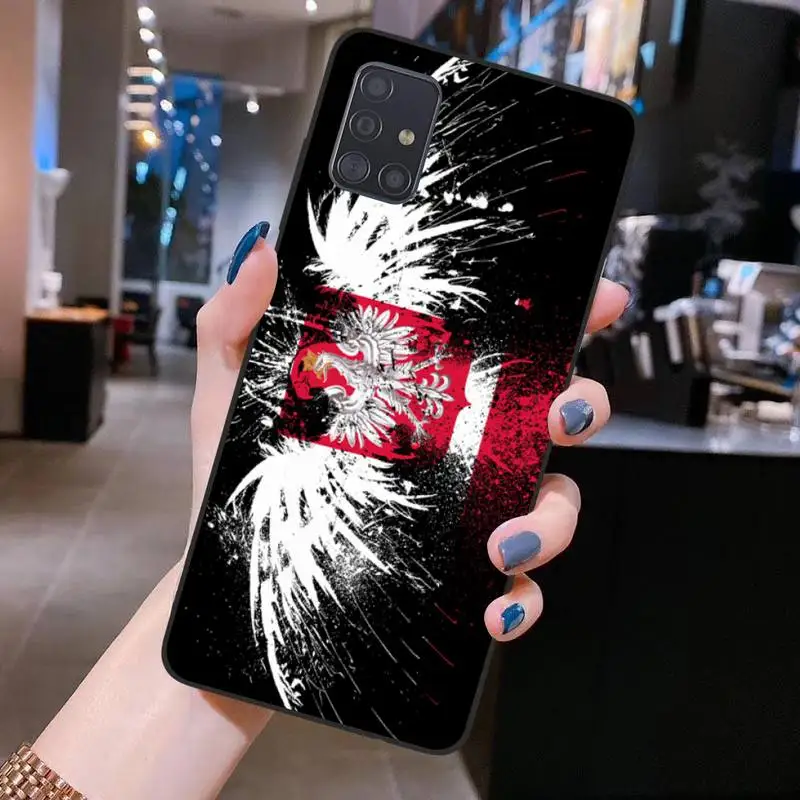 

Poland flag Phone Case for Samsung S20 plus Ultra S6 S7 edge S8 S9 plus S10 5G lite 2020