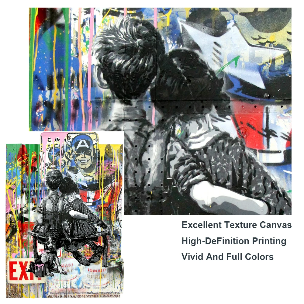 Картина на холсте для детей влюбленных и мира | Дом сад