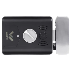wafu smart fingerprint lock electric lock door entry lock smart home villa access control security system with rfid card free global shipping