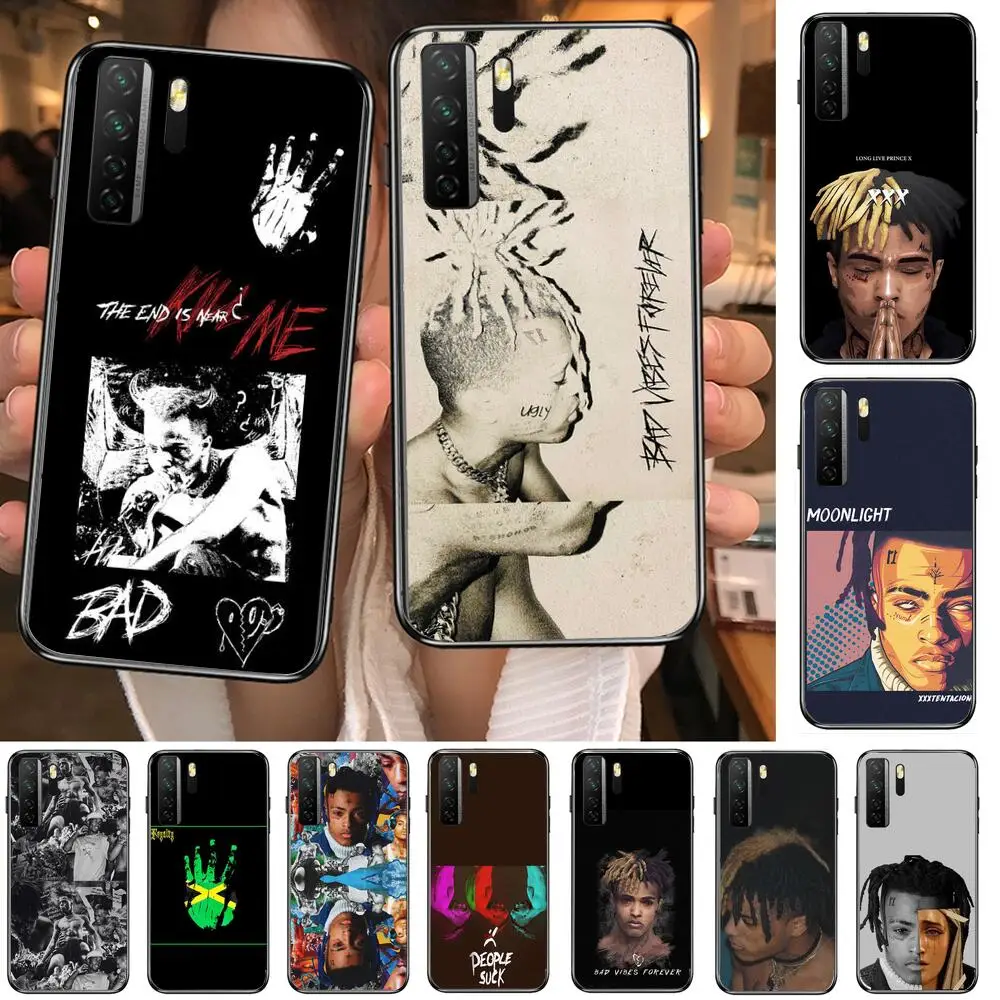 

rapper xxxtentacion Black Soft Cover The Pooh For Huawei Nova 8 7 6 SE 5T 7i 5i 5Z 5 4 4E 3 3i 3E 2i Pro Phone Case cases