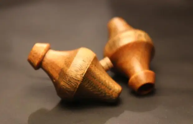 Личность зеленый сандалового дерева ночной горшок ушной раковины diy большой 16 мм