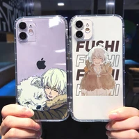 to your eternity japanese anime phone case for iphone 13 12 11 8 7 plus mini x xs xr pro max transparent soft