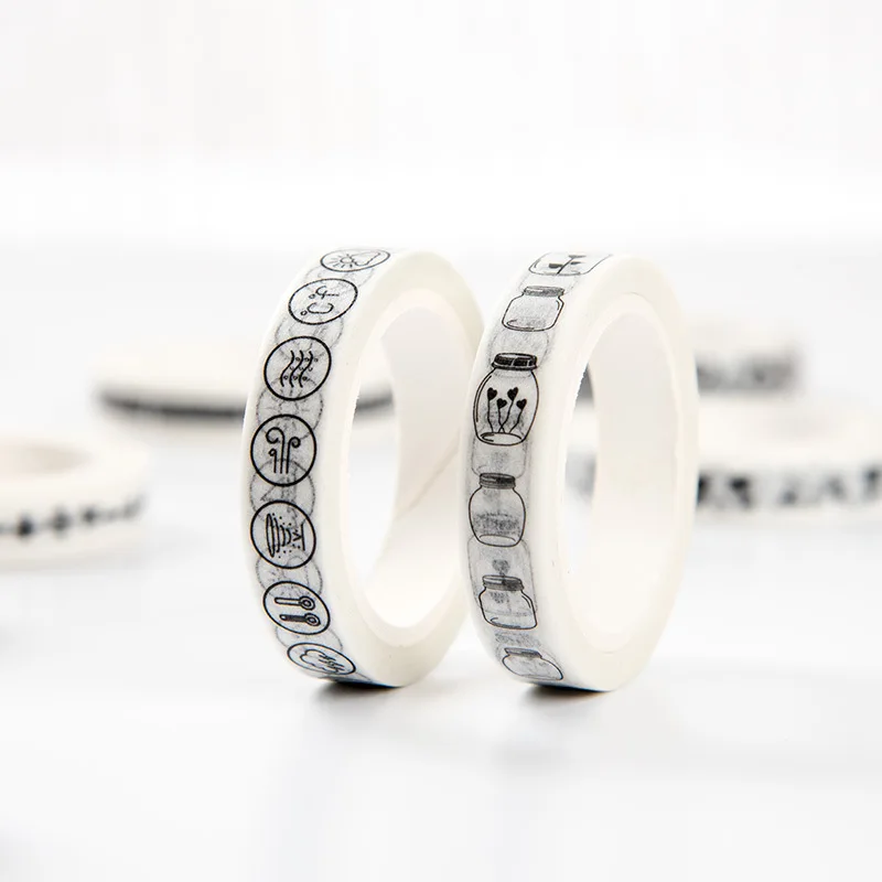 4 шт./лот японская васи лента декоративная скотч декоративные ленты скрапбук