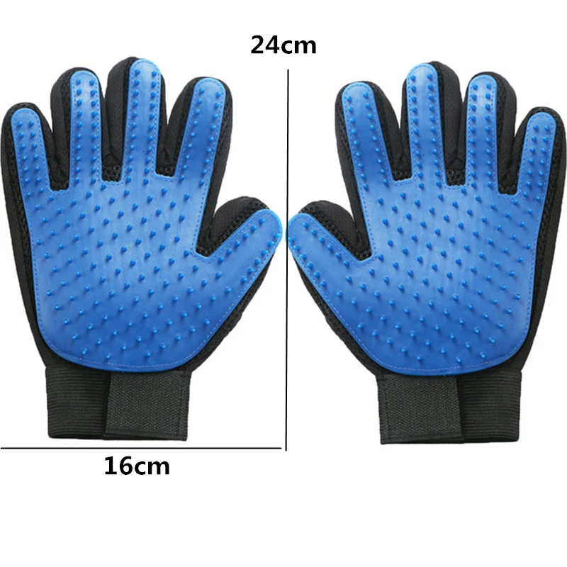 Перчатка для шерсти домашних животных средство удаления у собак и кошек щетка