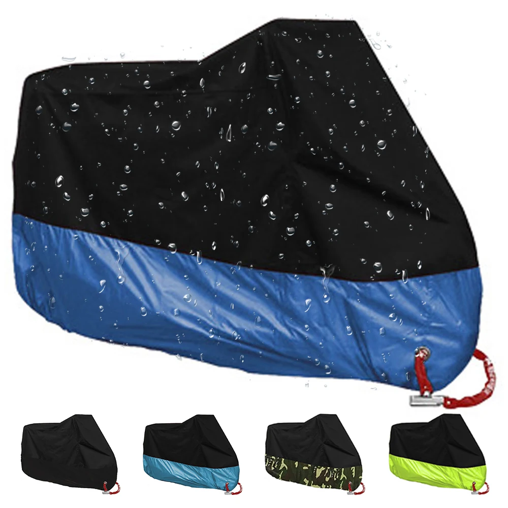 Чехлы для мотоциклов и скутеров всесезонный защитный чехол из брезента с защитой