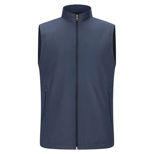Navy Mountainskin, женский, мужской жилет для походов, для спорта на открытом воздухе, кемпинга, альпинизма, треккинга, рыбалки, куртки без рукавов, мужское тепловое пальто, VA659 - Цвет: Navy