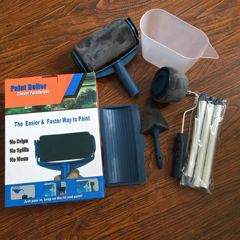 Новые продукты для ТВ многофункциональная кисть краски роликовая ручка угловая