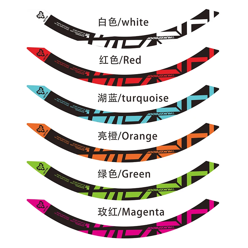 Nukeproof Horizon MTB rim наклейки набор велосипедных колес наклейка на обод горного