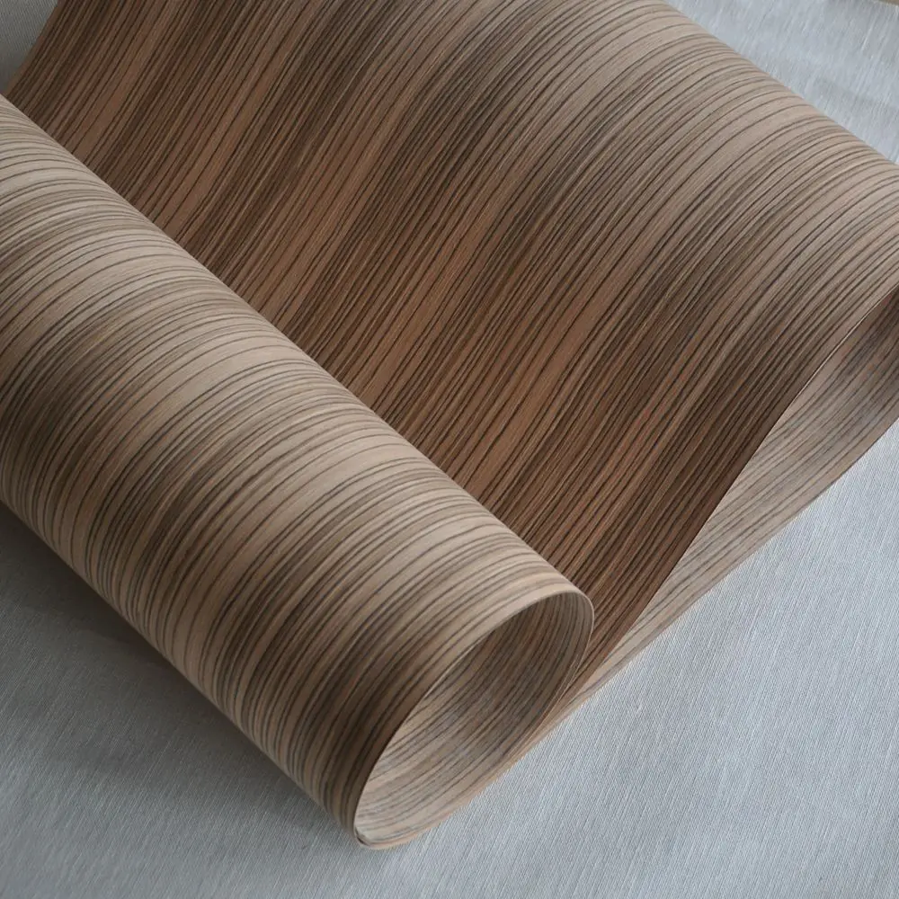 New Design Zebraho Engineered Wood Veneers size 250x58 cm Home Decoration Interior Living Room Office Meeting | Дом и сад