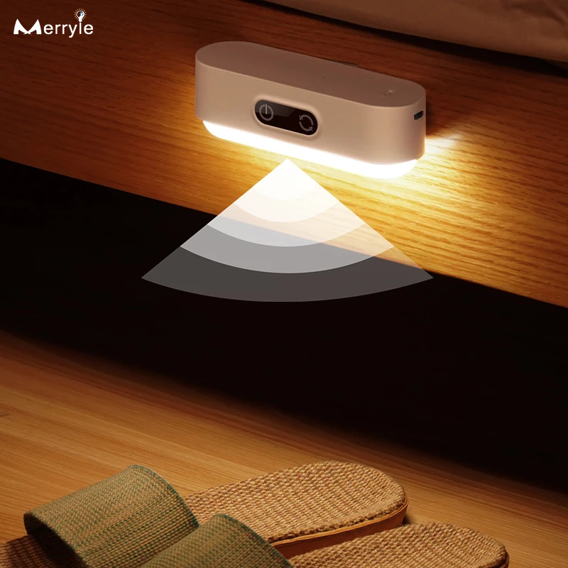 Ночсветильник с инфракрасным датчиком движения и сенсорным выключателем лампа