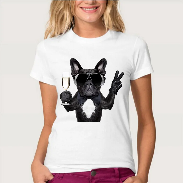 Летняя Harajuku Kawaii Dog Train футболка Tumblr повседневные топы Holy Guacamole Графические