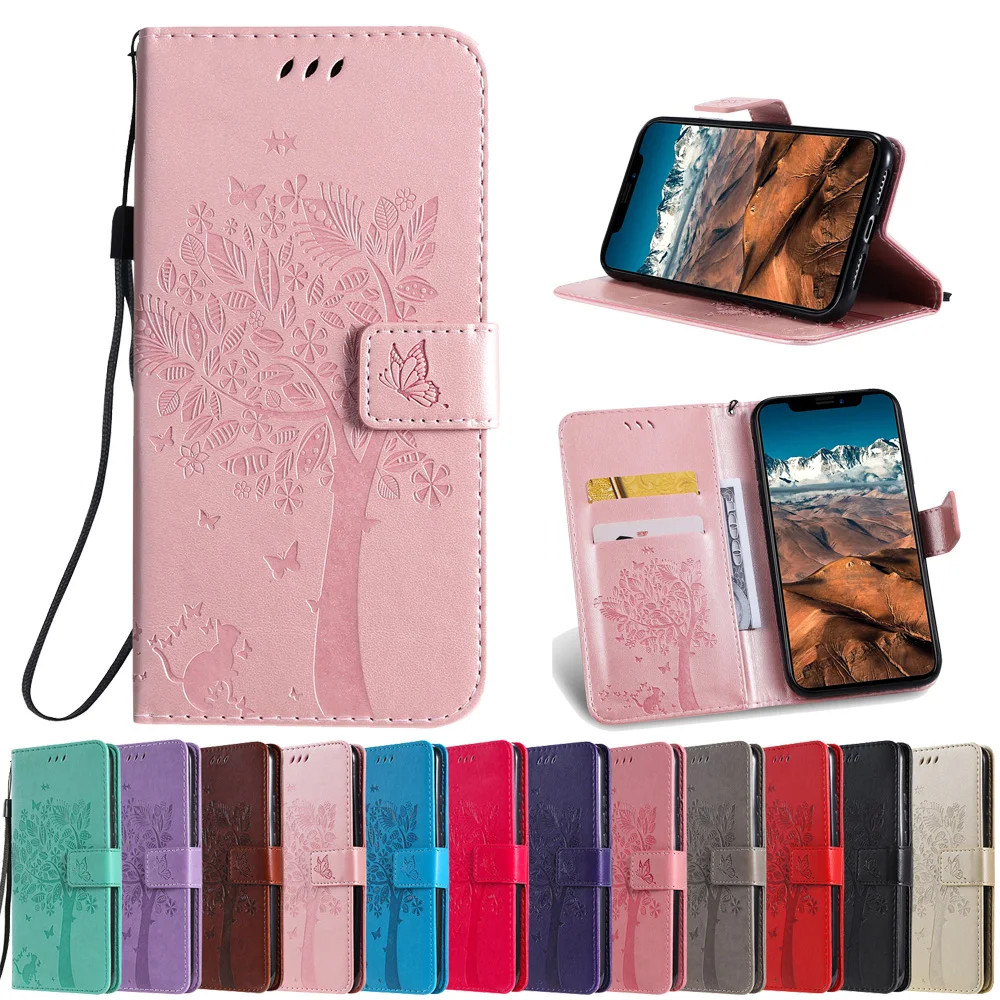 

Sunjolly чехол с изображением дерева для HTC U11 розовый флип-кошелек держатель для карт чехол из искусственной кожи для телефона fundas coque для HTC M9 M8 ...