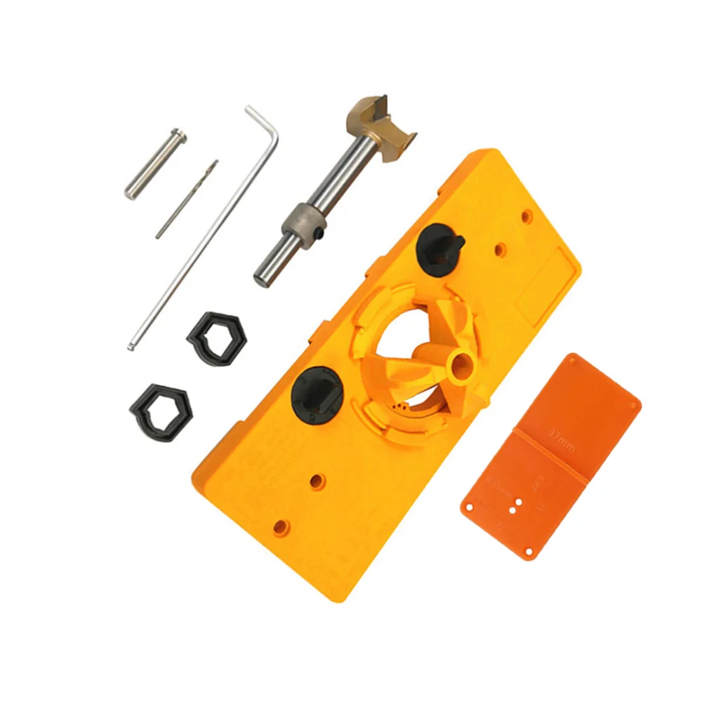 

1 Set of 8Pcs Woodworking Hinge Positioning Tools Cupboard Positioning Tool Gift