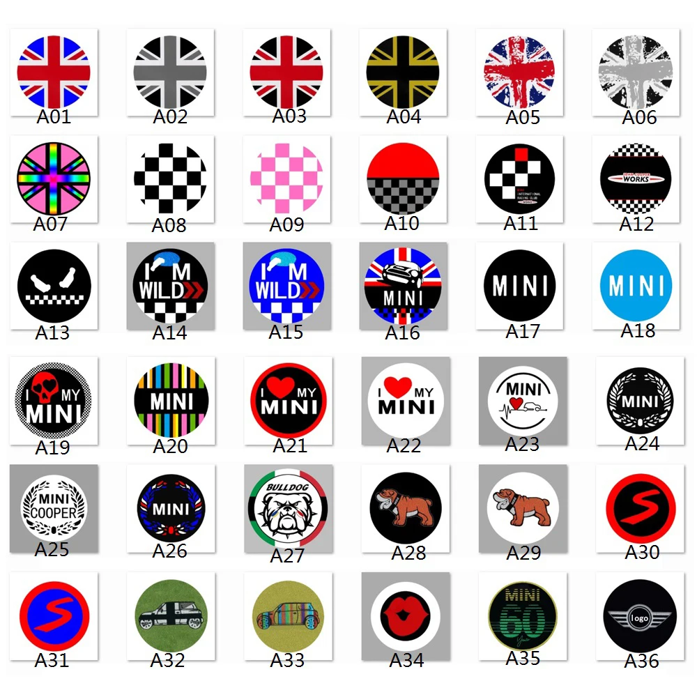 Аксессуары для MINI Cooper Countryman R60 R55 R56 R57 R58 R59 R61 автостайлинг кнопка запуска и