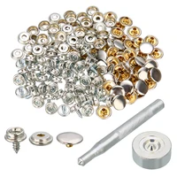 152pcs/Set Stainless Steel Boat Cover Canvas Fast Fixed Snap Fastener Repair Kit Marine Parts & Accessories