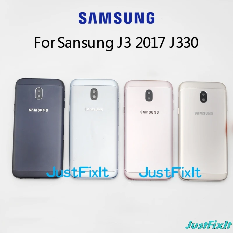 

Для Samsung Galaxy J3 2017 J330 SM- J330A J330F J330M J330FN задняя крышка корпуса аккумуляторной батареи задняя крышка
