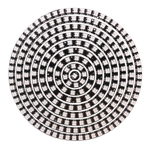 DC5V WS2812B SK6812 RGB пиксельное кольцо Адресуемых Светодиодный модули цветной круглый СВЕТОДИОДНЫЙ круг 241 светодиодный s