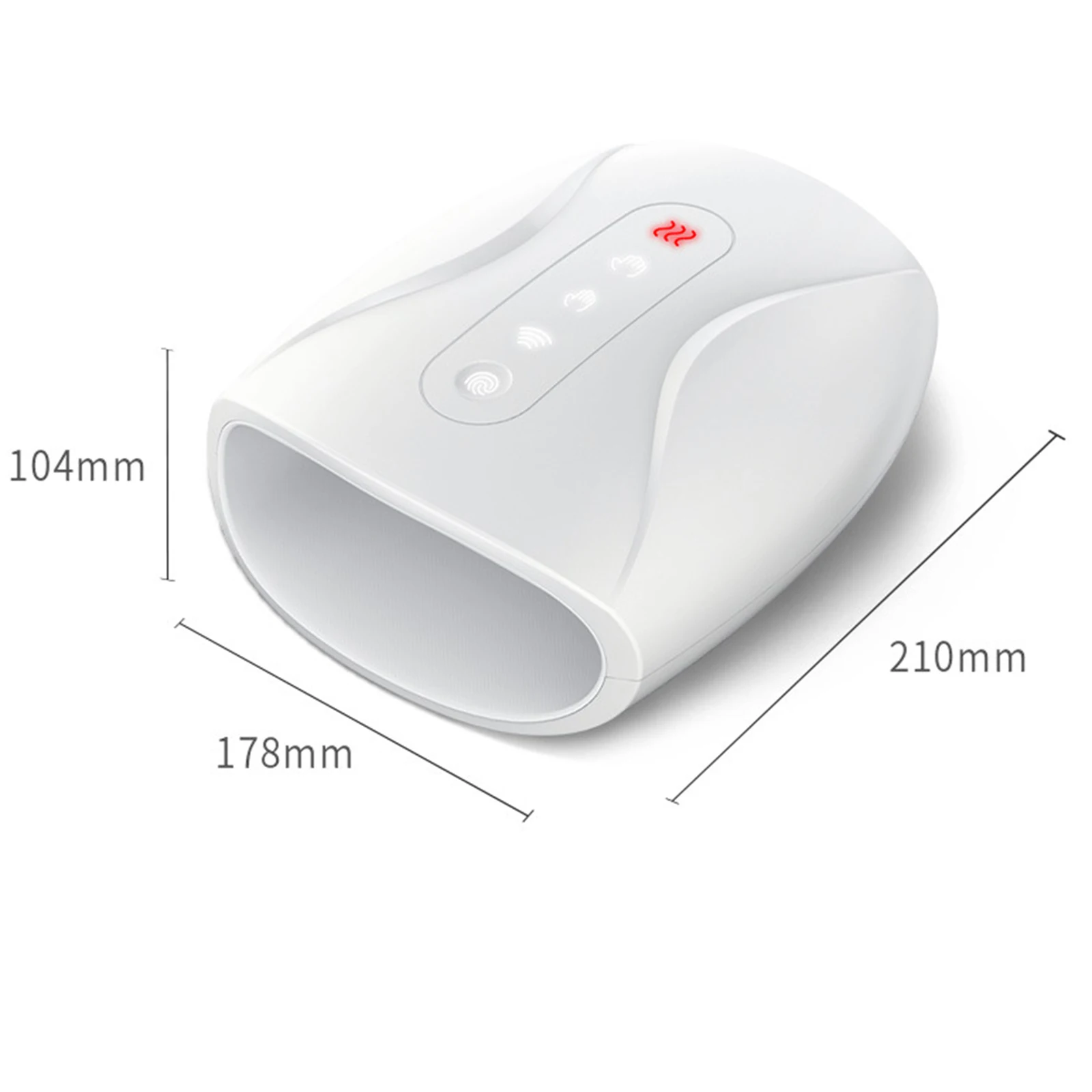 

Super Electric Hand Massager Electric Air Pressure Hot Compress Smart Hand Care Massager FRE-Drop