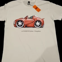 Мужская футболка Bugatti Veyron roadster supercar Euro Speed цветная