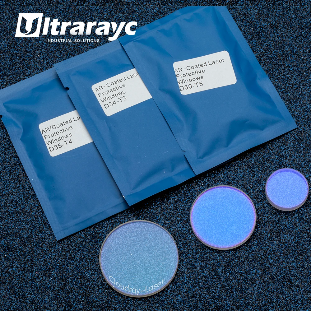 Ultrarayc волоконный лазер для защиты окон D40 D60mm кварцевого плавленого кремнезема