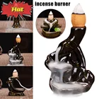 Винтажный подставка для благовоний в виде водопада, фарфоровая подставка ручной работы, подставка для ароматических палочек для домашнего декора и офиса