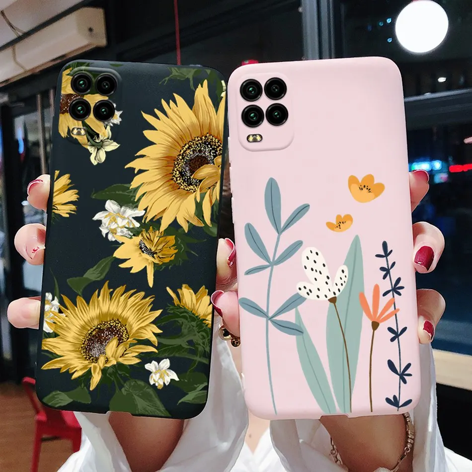 

Мягкий красивый силиконовый чехол в виде подсолнуха для Xiaomi mi 10 Lite