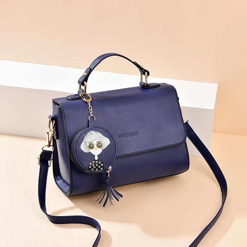 GuunnG crossbody bags for women Model clk-w887 shoulder bag Fashionable Student small square Rice white Women's handbags |