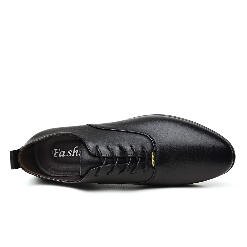 Мужские модельные туфли из натуральной кожи деловые оксфорды высокого качества