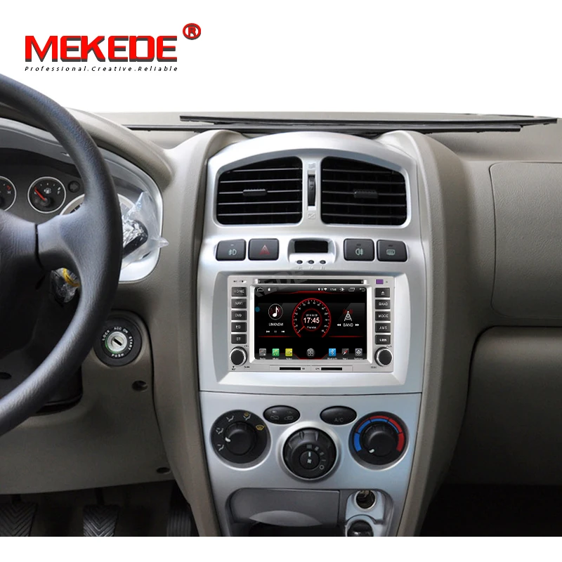 MEKEDE HD 2G+ 16G Android 9,0 автомобильный dvd-плеер для HYUNDAI SANTA FE 2006-2012 Мультимедиа gps навигация 2 Din Автомобильный Радио Аудио