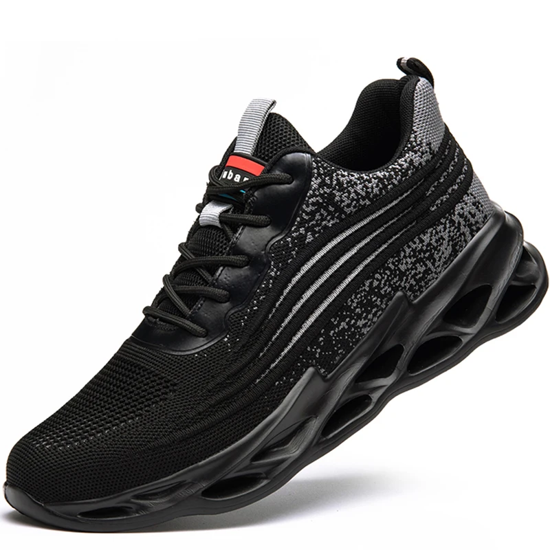 

Lightweight Work Safety Boots Men Safety Shoes Work Sneakers Anti-puncture Anti-puncture Work Shoes Men Steel Toe Shoes Footwear