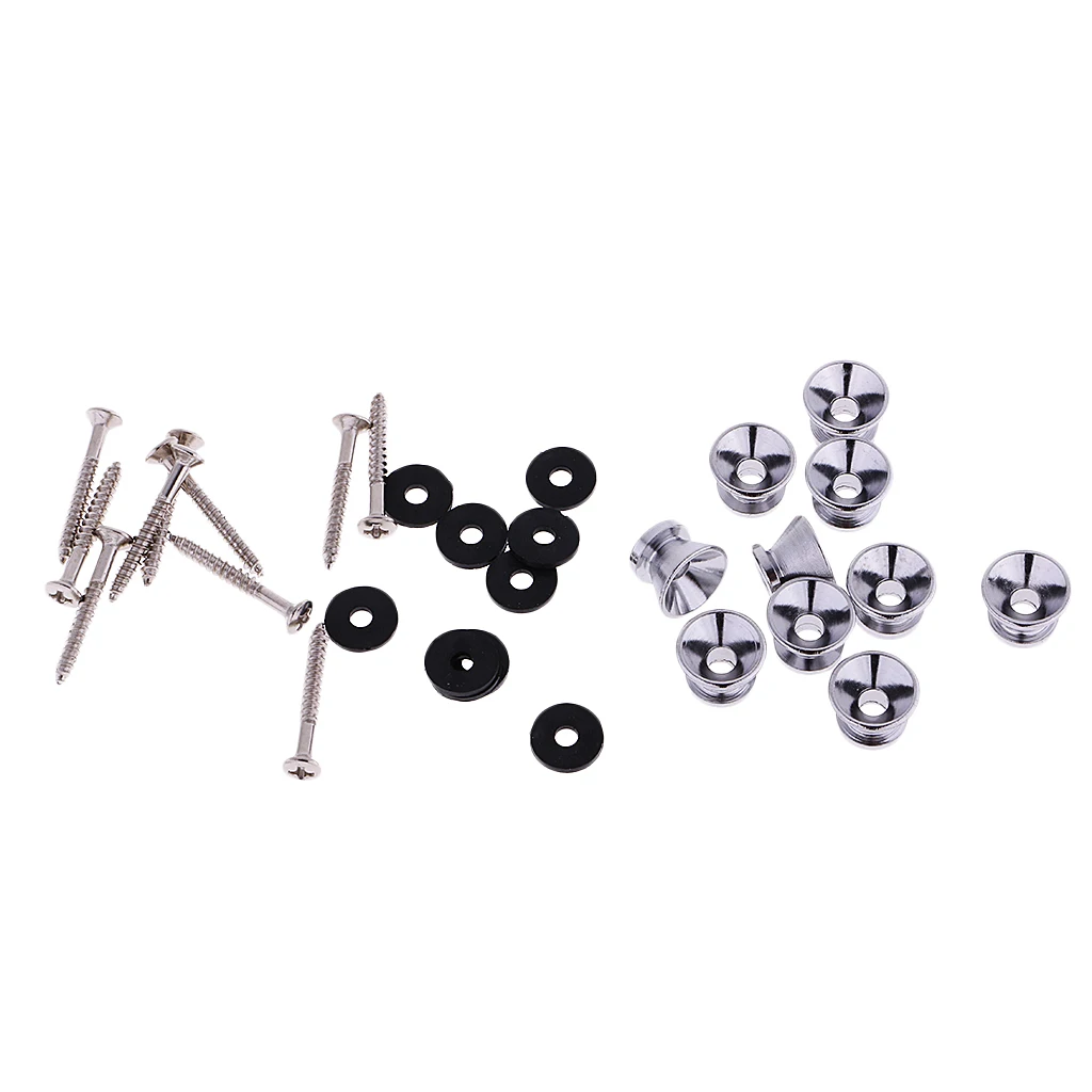 20 шт. замок для гитарного ремня штыревой зажим укулеле электрический бас