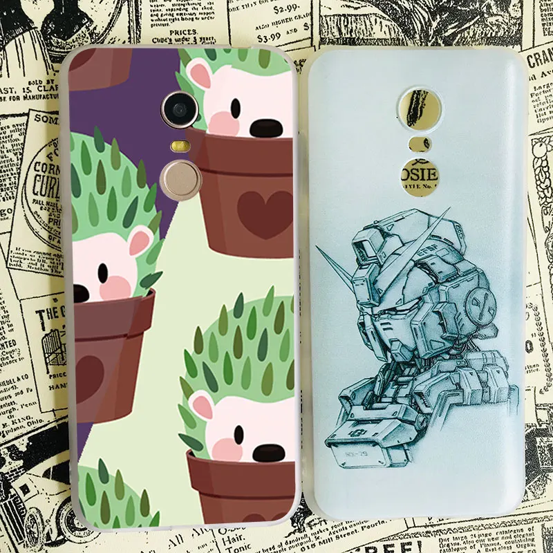 Силиконовый чехол s для Xiaomi Redmi Примечание 8 Pro 7 6 5 5A 4 4X мультфильм Ежик резиновый